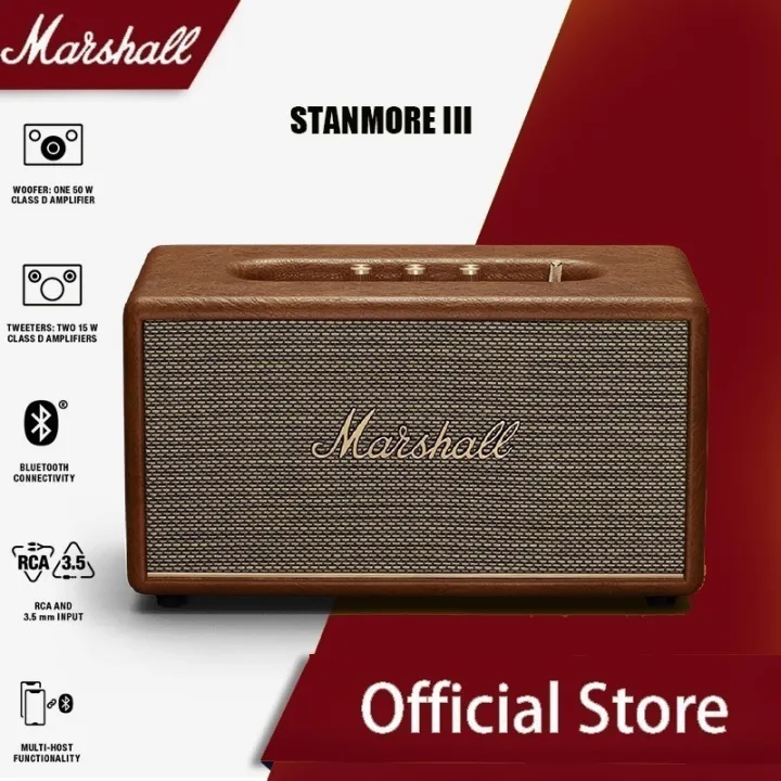 Marshall STANMORE III Bluetooth Speaker Outdoor Sports Home Audio Subwoofer Surround Sound