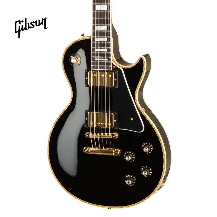GIBSON 1968 LES PAUL CUSTOM REISSUE ELECTRIC GUITAR - EBONY | Lazada Malaysia