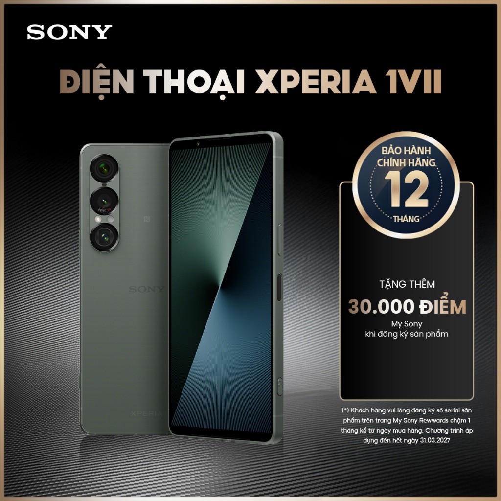 Điện thoại Sony Xperia 1 VII XQ-FS72 Snapdragon 8 Elite AI Camerawork quay phim chuyên nghiệp | Shopee Việt Nam
