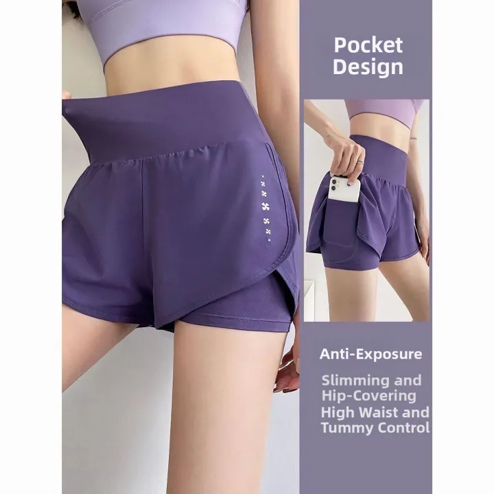 Anti See-through Breathable Hip Lifting Lightweight Three-quarter Shorts | Lazada Malaysia