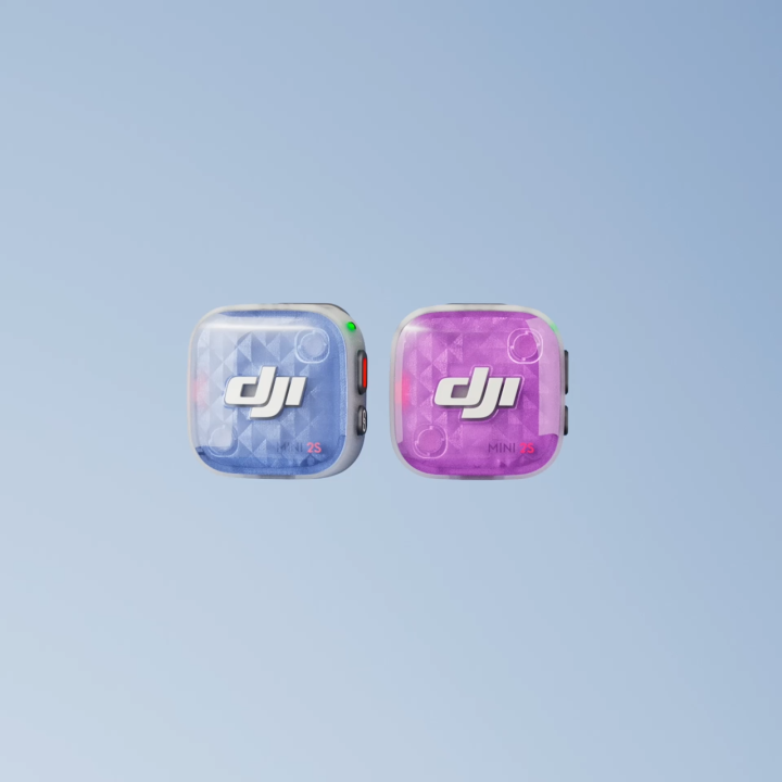 DJI Mic Mini 2S - 28-Hour Internal Storage | Two-Level AI Noise Canceling | 4TX + 1RX Cross-Gen Connectivity