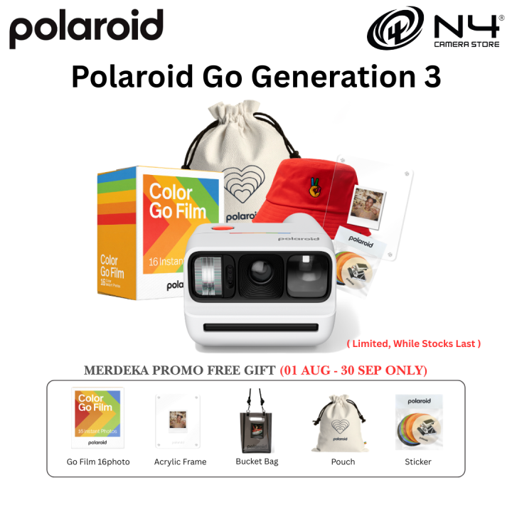 Polaroid Go Generation 3 / Go3 Instant Camera | Lazada Malaysia