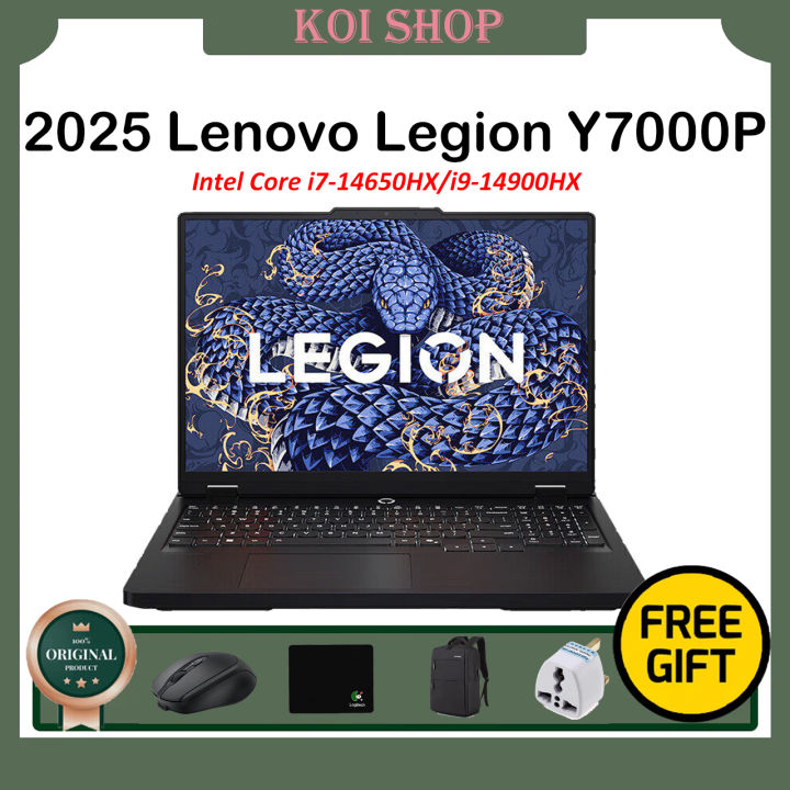 【Local Warranty】2025 Lenovo Legion Y7000P Gaming Laptop/Intel Core i7-14650HX/i9-14900HX/GeForce RTX5060/RTX5070/16inch 2.5K 240Hz Screen Notebook/Lenovo Legion Laptop/Lenovo Laptop