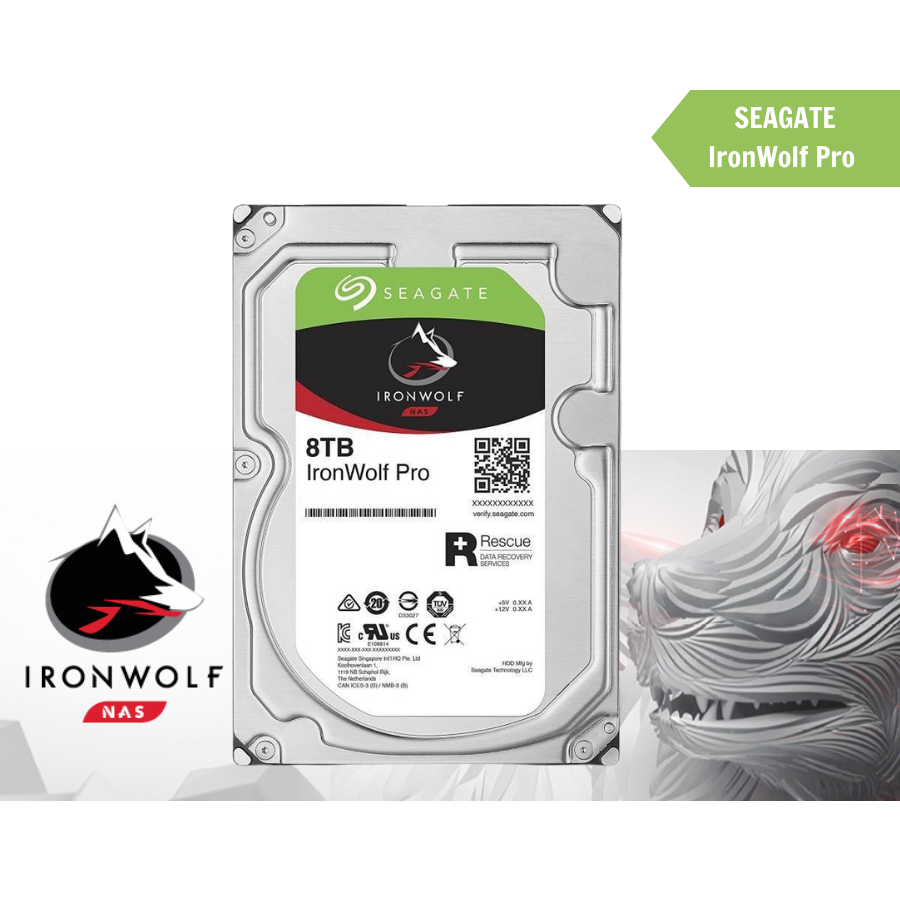 Ổ cứng HDD 8TB Seagate Ironwolf Pro - NEW | Shopee Việt Nam
