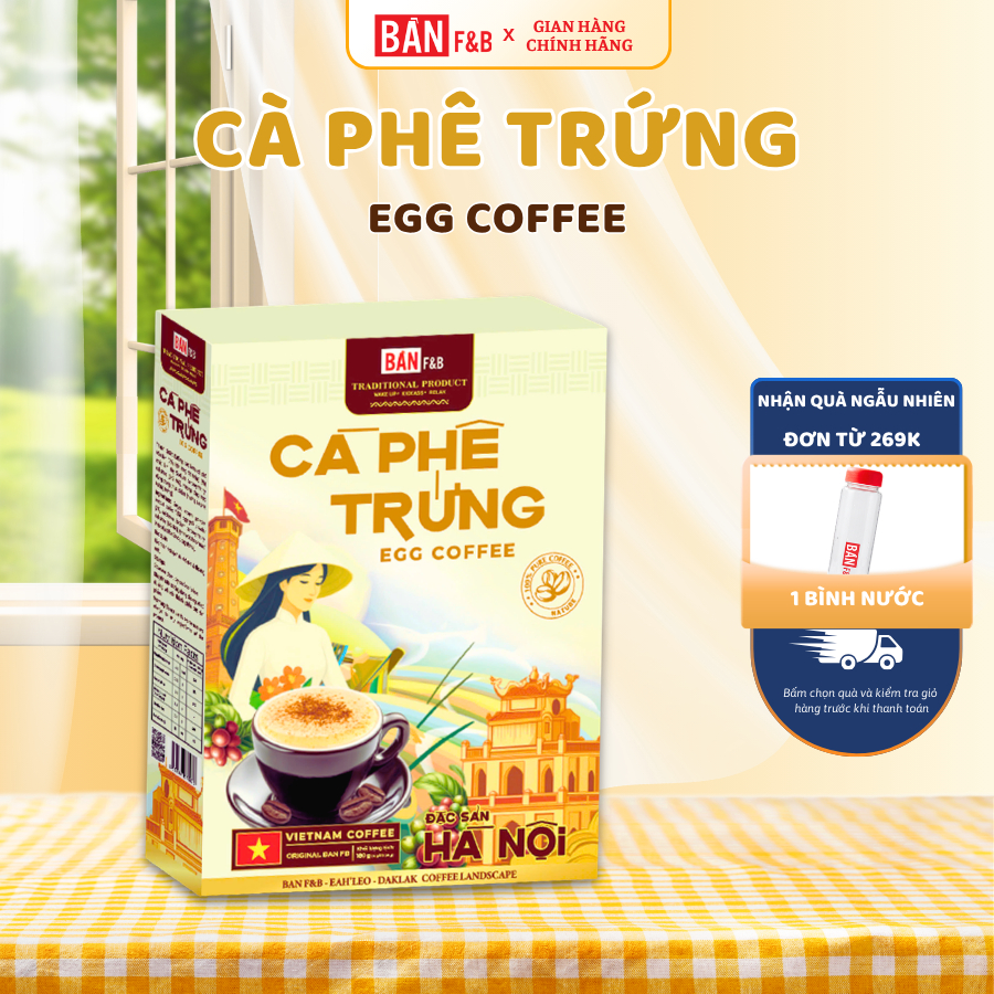 Cà Phê Trứng Hòa Tan Bản F&B - Thơm Ngon Đậm Vị, Dễ Pha Tiện Lợi | Shopee Việt Nam