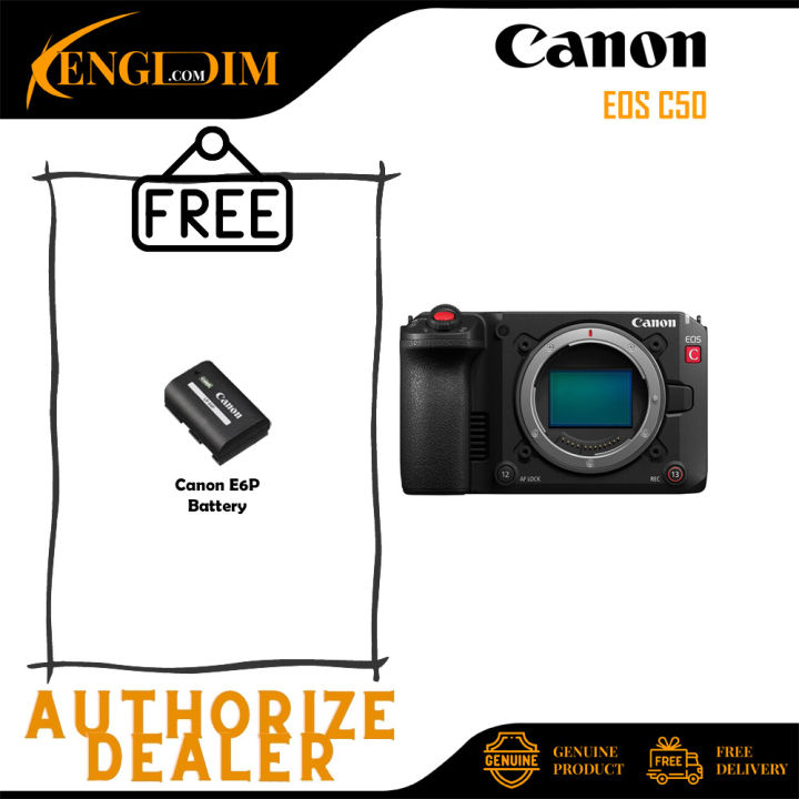 Canon EOS C50 Full-Frame Cinema Camera | Lazada Malaysia