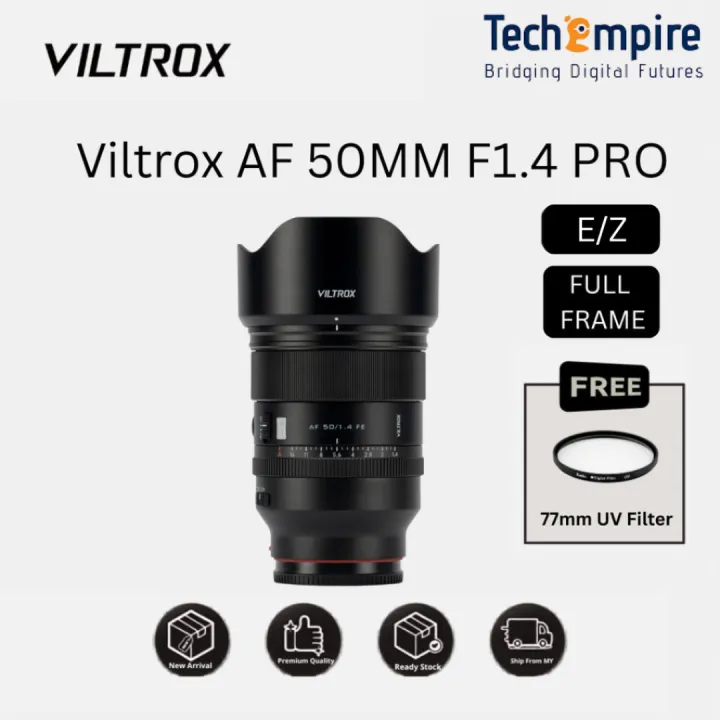 Viltrox AF 50mm F1.4 Pro Full-Frame Auto Focus Lens for Sony E Mount /Nikon Z Mount | Lazada Malaysia