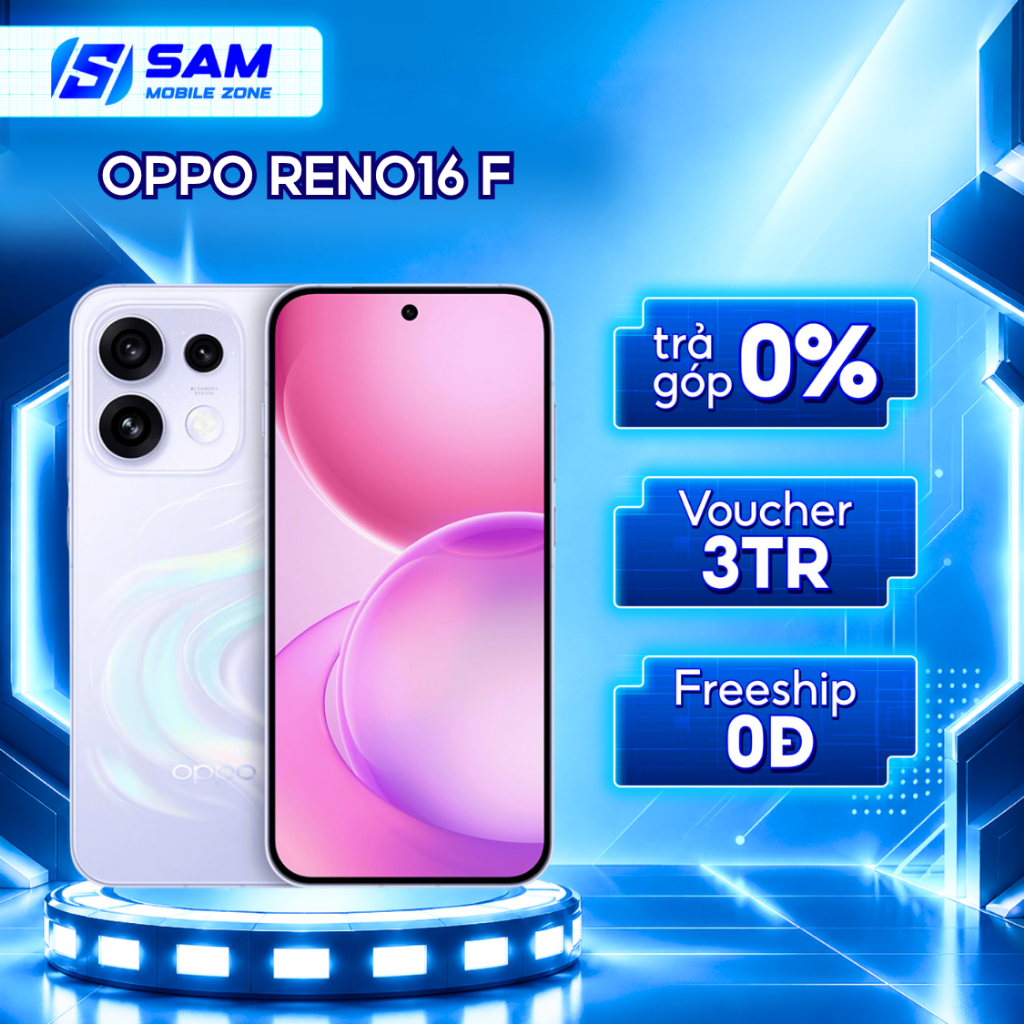 Điện Thoại Oppo Reno16 F 5G (8GB/256GB) - Hàng Chính Hãng | Shopee Việt Nam