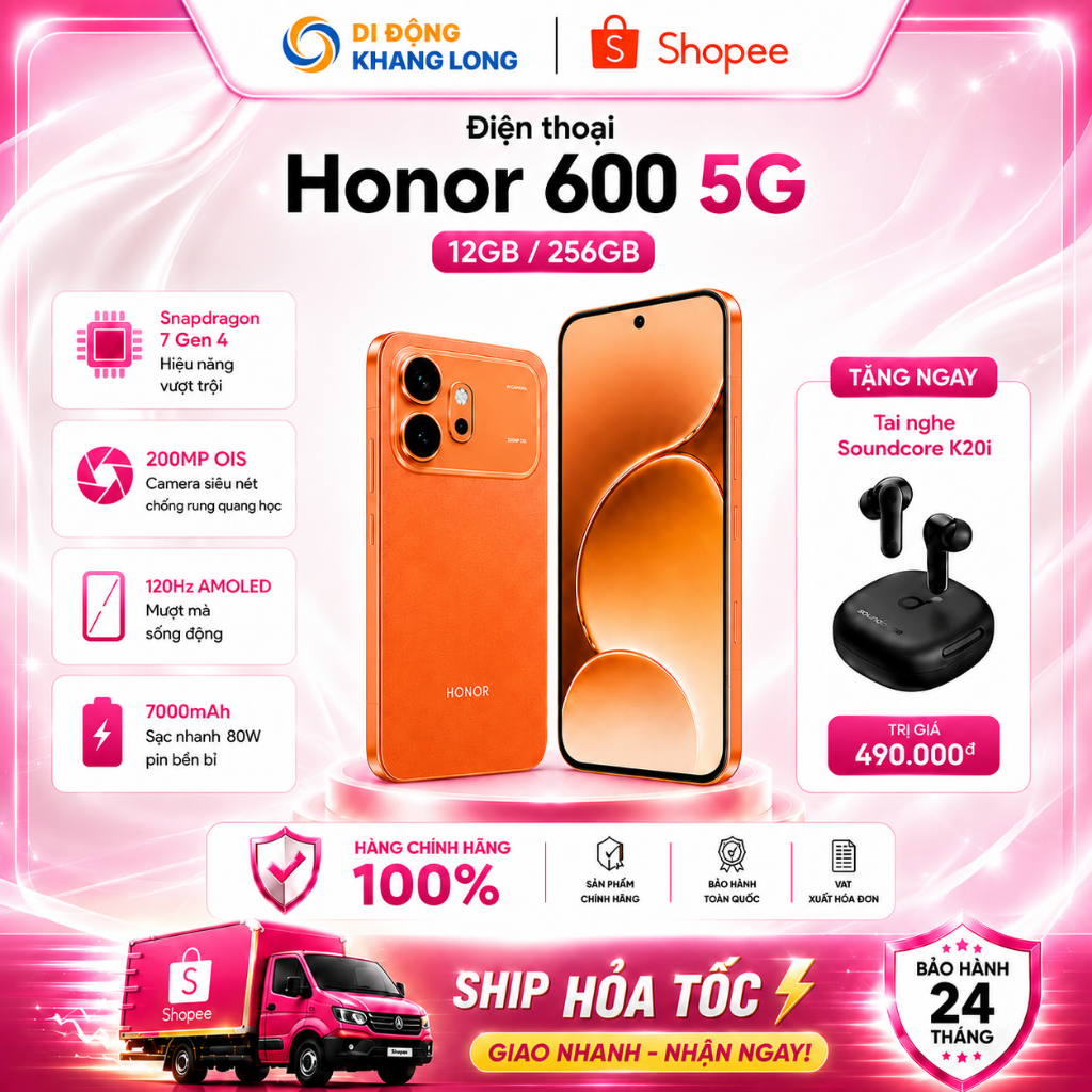 Honor 600 5G 12GB 256GB - Hàng Chính Hãng. | Shopee Việt Nam