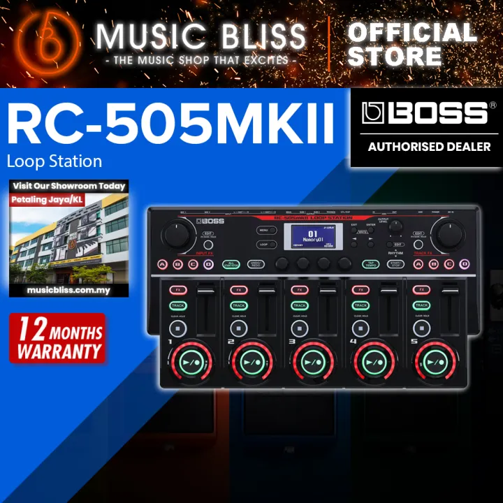 Boss RC-505 MK2 Loop Station Tabletop Looper (RC-505MKII) | Lazada Malaysia