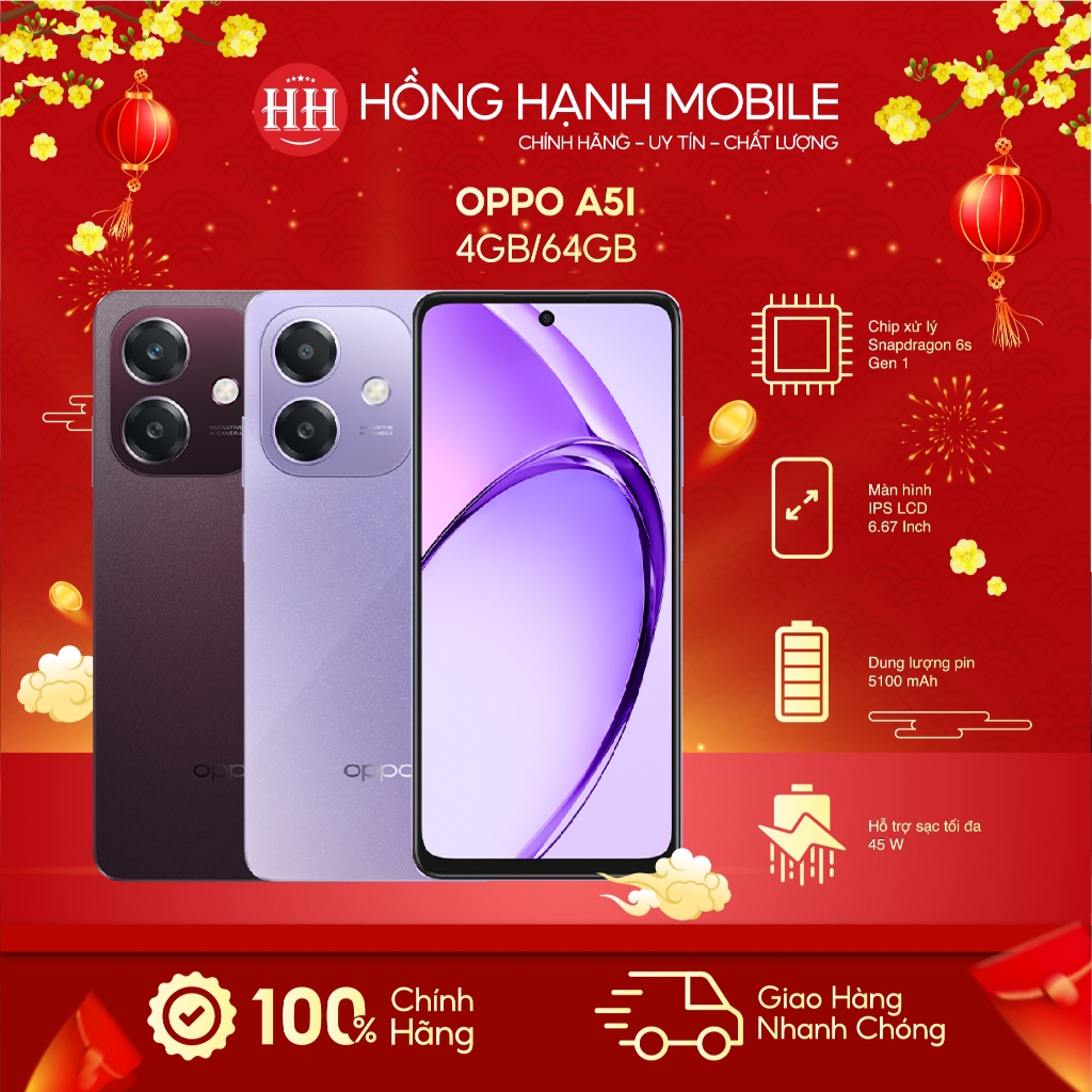 Điện Thoại Oppo A5i 4GB/64GB - Hàng Chính Hãng | Shopee Việt Nam