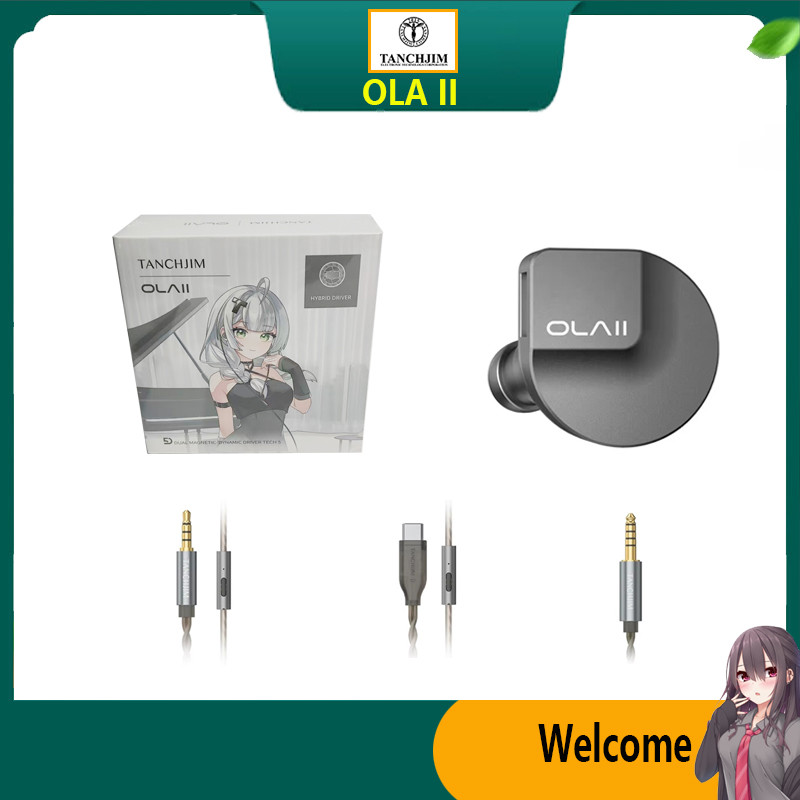 TANCHJIM OLA II 1DD + Tai nghe nhét tai nguyên chất nghe nhạc HiFi với tai nghe cáp có dây 2Pin 0,78mm có thể tháo rời | Shopee Việt Nam