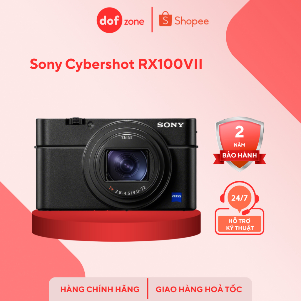 Sony Cybershot RX100 VII | Chính Hãng (tặng kèm thẻ nhớ 64GB) | Shopee Việt Nam