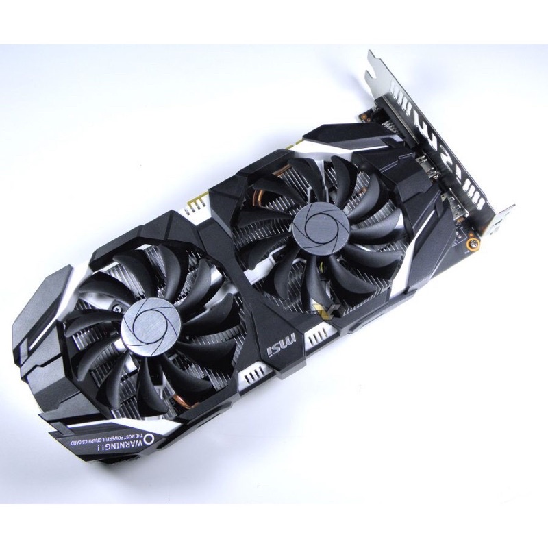 MSI GTX1060 6GB OC （Spray Paint White）（100%Working）