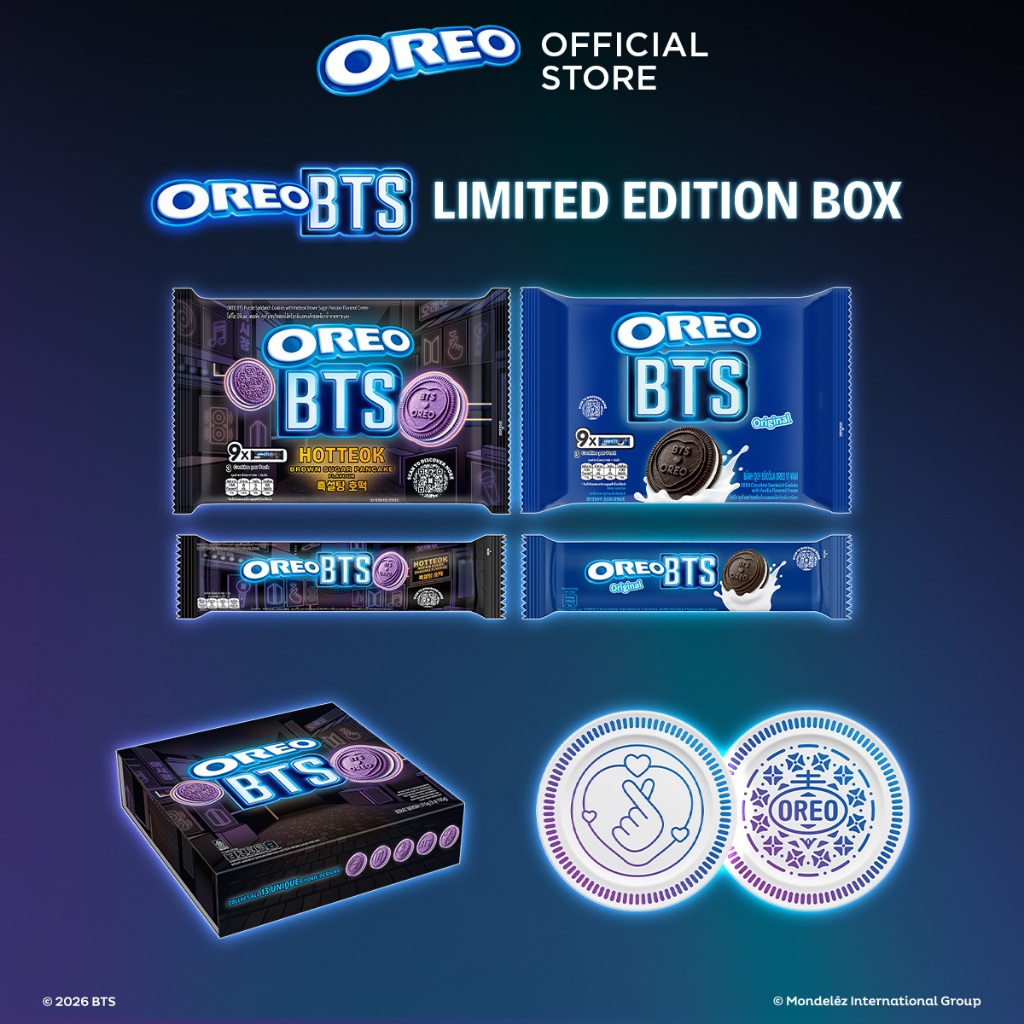 OREO BTS Limited Edition Box | Shopee Malaysia
