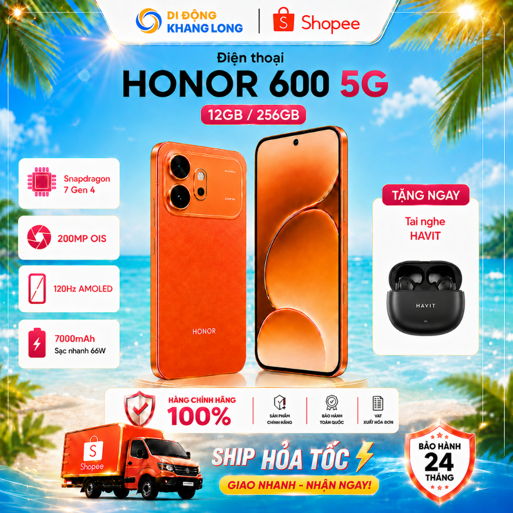 Honor 600 5G 12GB 256GB - Hàng Chính Hãng. | Shopee Việt Nam