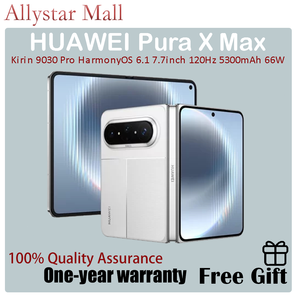 HUAWEI Pura X Max Kirin 9030 Pro HarmonyOS 6.1 7.7inch 120Hz 5300mAh 66W | Shopee Malaysia