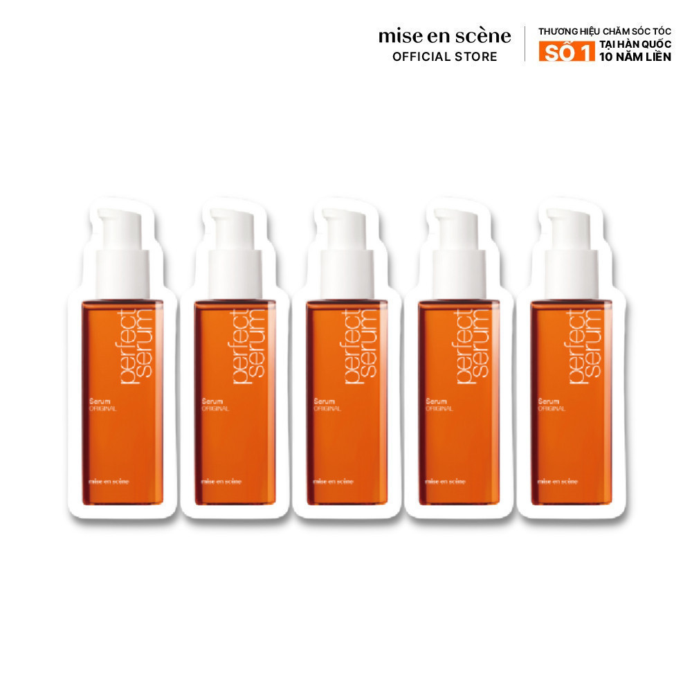 [Gift] 5x Tinh chất dưỡng tóc mise en scène Perfect Serum Original 2ml giúp phục hồi tóc hư tổn mềm mượt, chắc khỏe