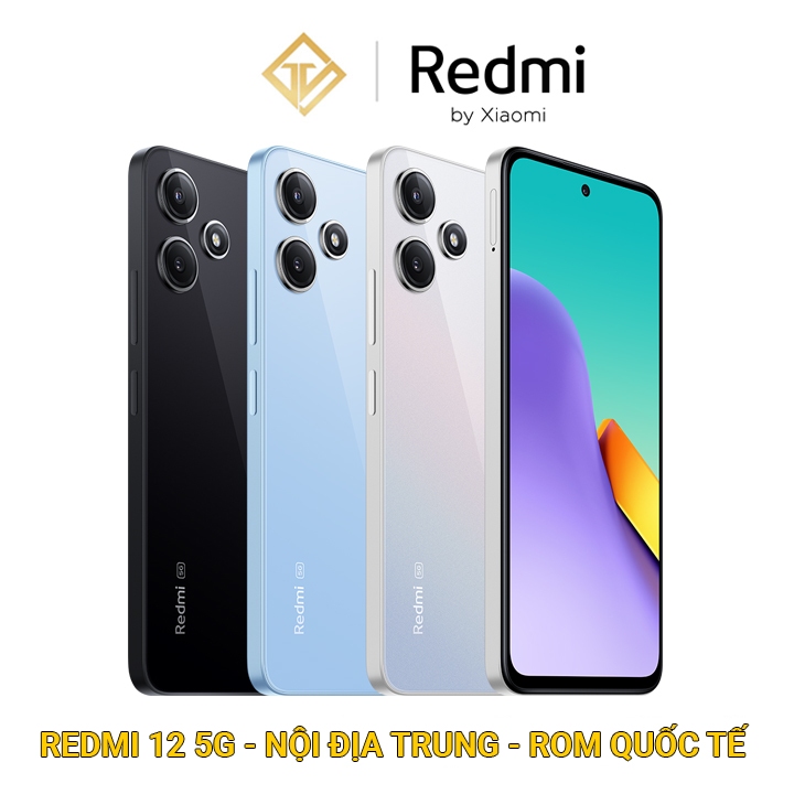 Điện thoại Redmi 12 5G 6GB/128GB Snapdragon 4 Gen 2 ,Có NFC ,Rom Tiếng việt - Hàng nhập khẩu | Shopee Việt Nam