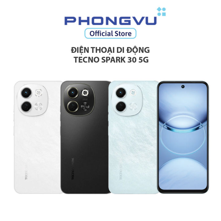 Điện thoại di động Tecno Spark 30 5G - Bảo hành 12 tháng | Lazada Việt Nam