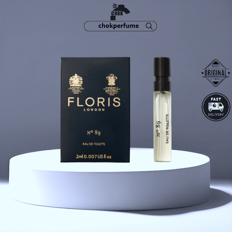 Floris No 89 EDT 2ml Perfume Sample Vial (M)