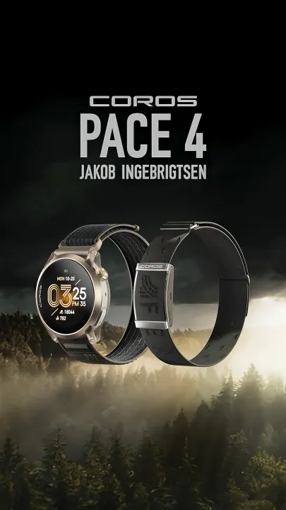 COROS PACE 4 Jakob Ingebrigsten Limited Edition GPS Smartwatch Jam Running Training Gym Racing Outdoor Sport Watch