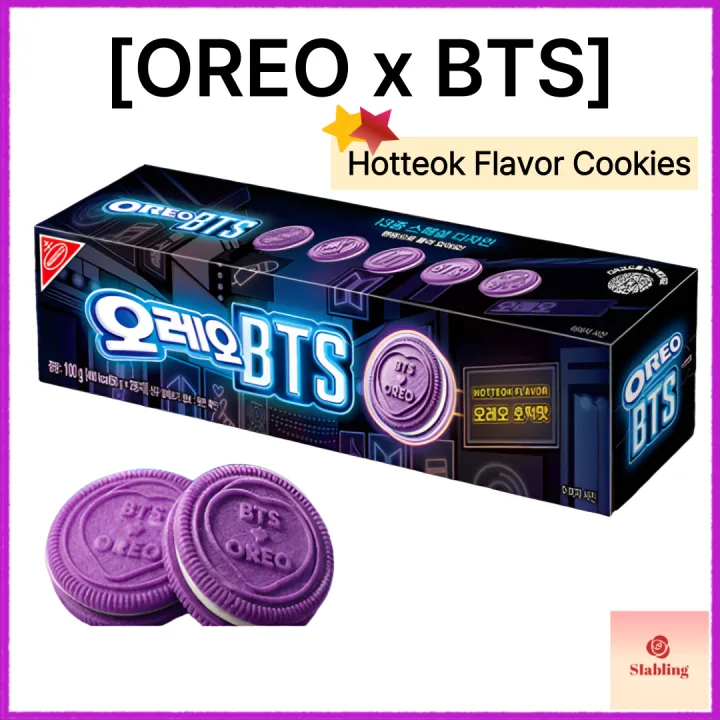 [OREO x BTS] (ready to stock) Limited Edition Hotteok Flavor Cookies 100g / Korea Snack | Lazada Malaysia