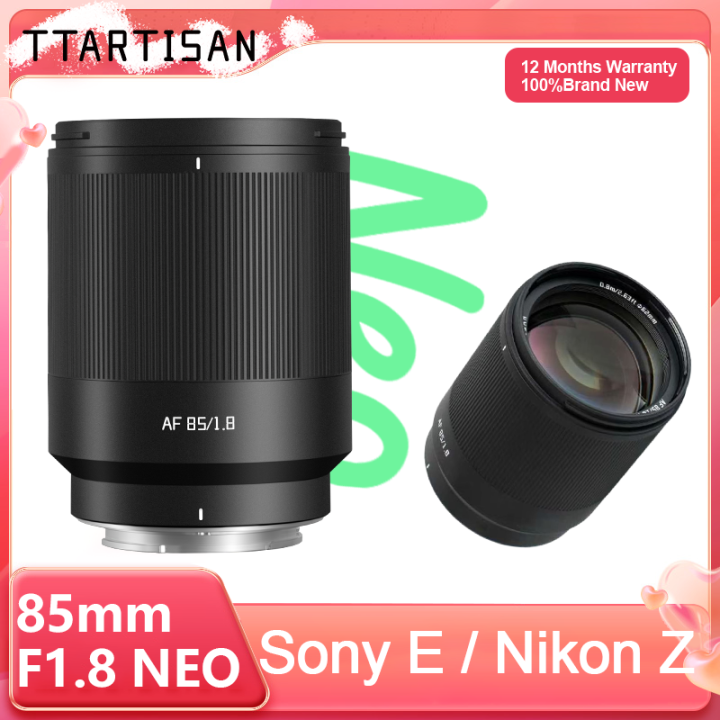 TTArtisan 85mm F1.8 NEO Full Frame Auto Focus AF Mirroless Lens for Sony E FE Nikon Z A7C A7R A7M A7S Z6 Z7 Z9 ZF Z6III | Lazada Malaysia