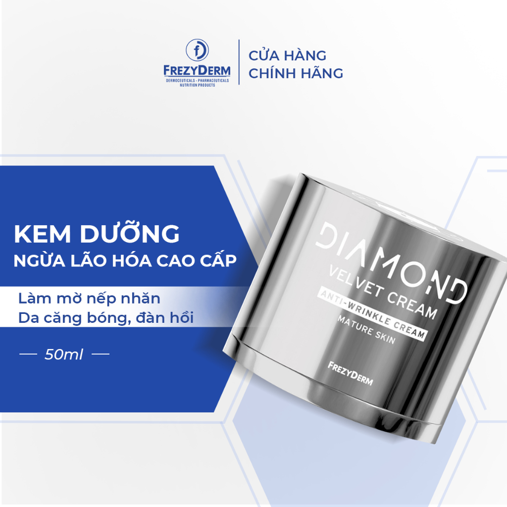 Kem dưỡng ngừa lão hóa cao cấp Frezyderm Diamond Velvet Anti-Wrinkle Cream 50ml | Shopee Việt Nam