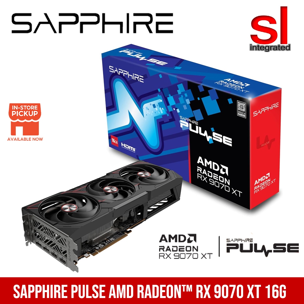 Sapphire PULSE AMD Radeon™ RX 9070 XT Gaming 16GB GDDR6 | Shopee Malaysia