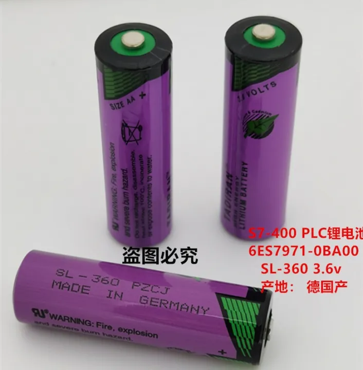 New-Original□✻ↂ Tadiran SL-360 AA 3.6V Siemens S7-400 PLC lithium battery 6ES7971-0BA00 | Lazada Malaysia