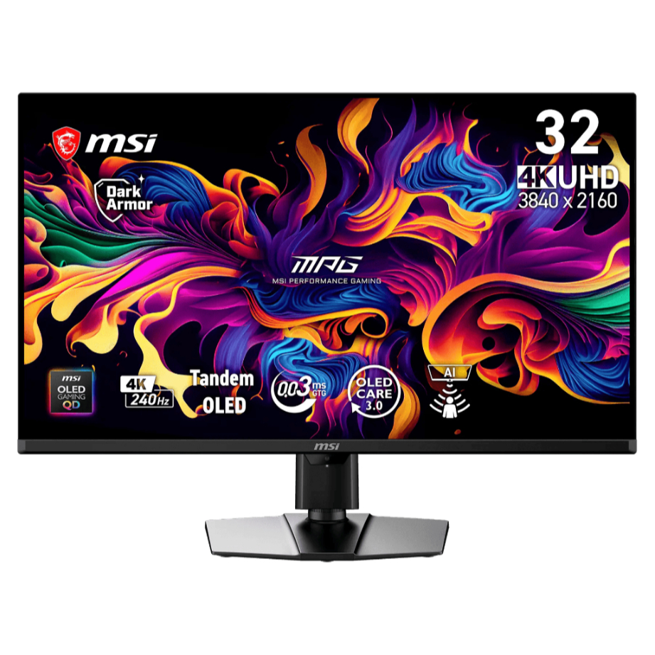 # MSI MSI MPG 322UR QD-OLED X24 Gaming Monitor 31.5'' / 4K UHD / 240Hz / 0.03ms / NVIDIA G-SYNC / AMD FreeSync Premium | Shopee Malaysia