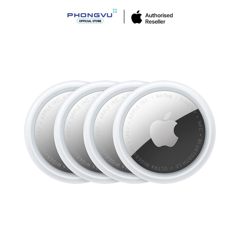 Combo 4 thiết bị định vị thông minh Apple AirTag 2 (4 Pack) (MFEA4VN/A) - Bảo hành 12 tháng | Shopee Việt Nam