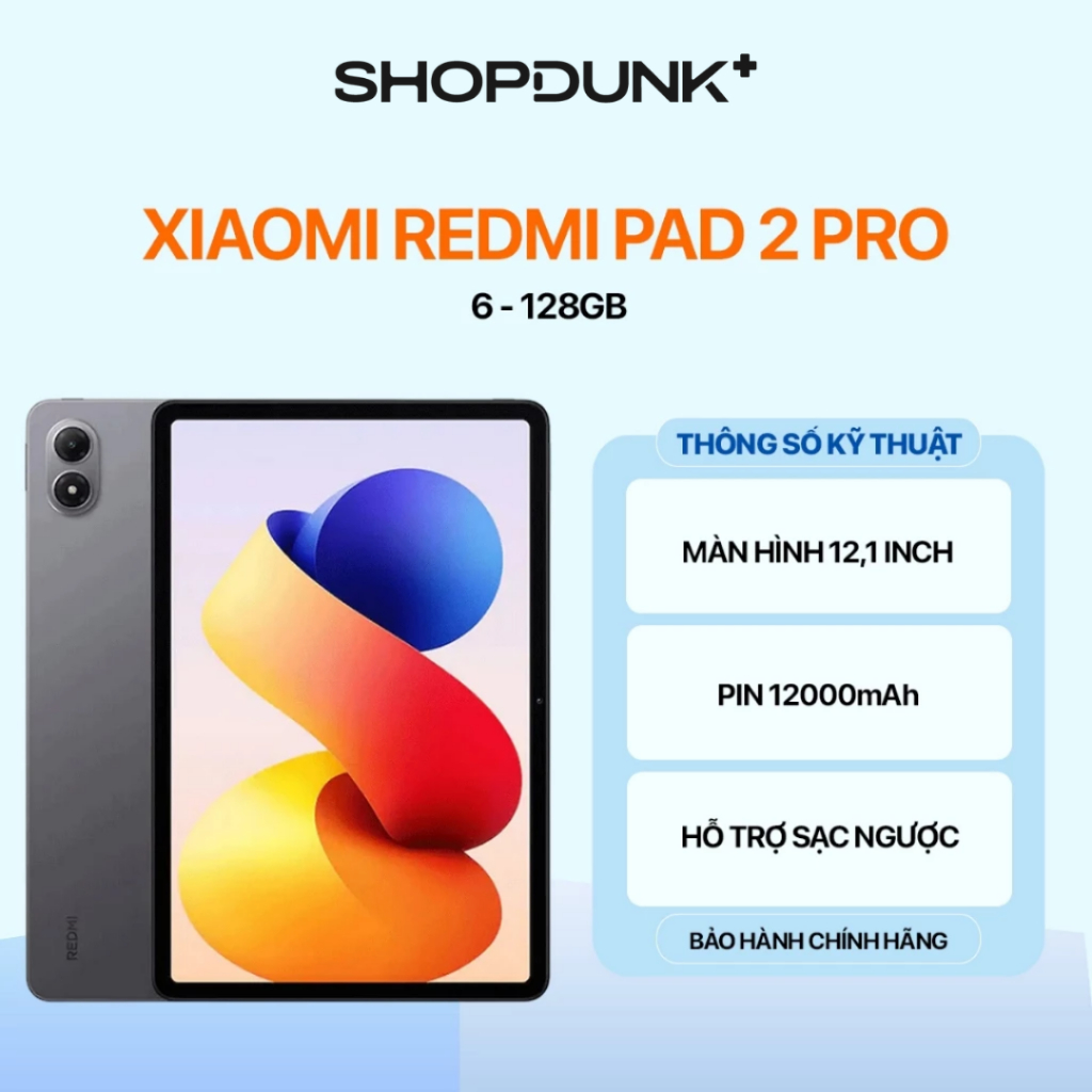 Máy Tính Bảng Xiaomi Redmi Pad 2 Pro (6+128GB | 8+256GB) Chính Hãng | Shopee Việt Nam