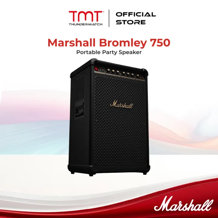 Marshall Bromley 750 Powerful party speaker with True Stereophonic 360° sound | Lazada Malaysia