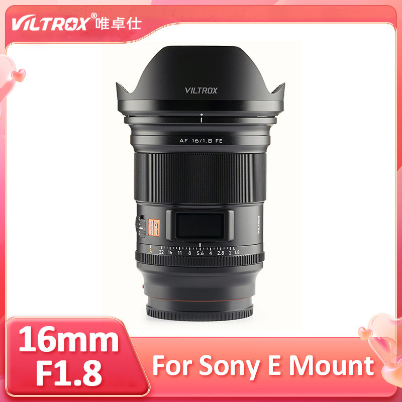 VILTROX 16mm F1.8 AF Full Frame Large Aperture Ultra Wide Angle Auto Focus Lens With Screen For Nikon Z Sony E Mount | Shopee Malaysia