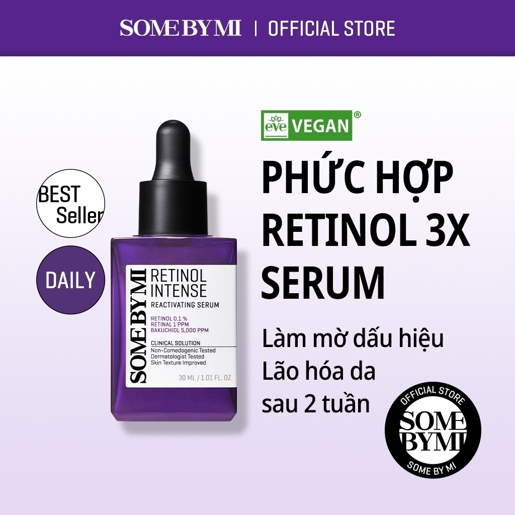 Serum Some By Mi Retinol 0.1% Ngừa Lão Hóa, Căng Bóng Da 30ml (cosme) | Shopee Việt Nam