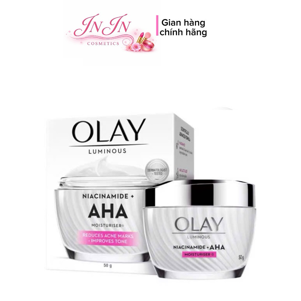 Kem Dưỡng Olay Niacinamide+AHA Tái Tạo & Ngừa Lão Hóa 50g | Shopee Việt Nam