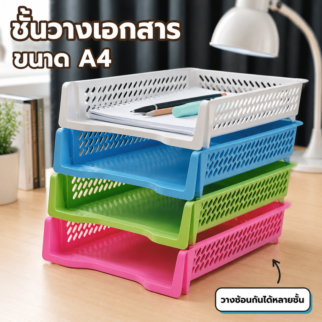 [Get 3 Levels] Document Shelf A4 Tray Life-Pro Brand Model K-617 | Shopee Malaysia