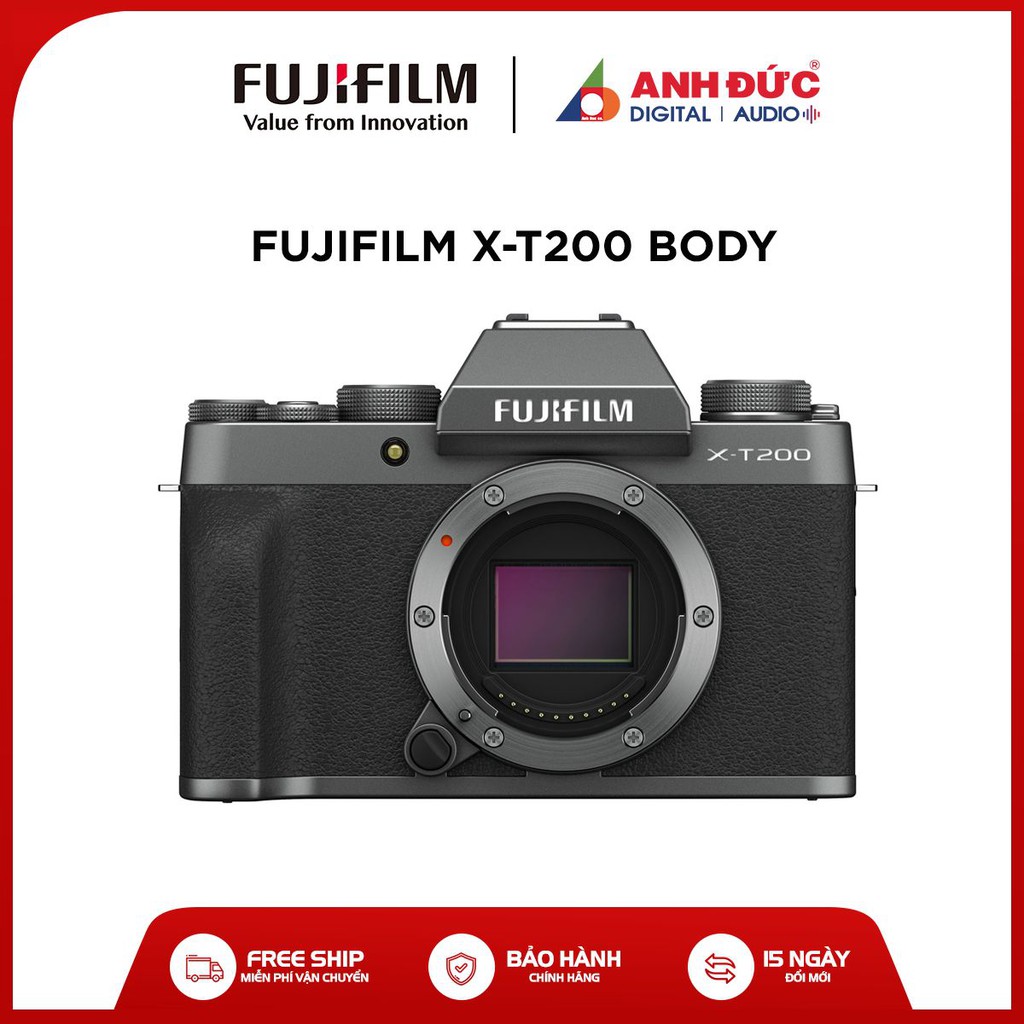 Máy Ảnh Fujifilm X-T200 (Chính Hãng) - Bảo hành 24 tháng toàn quốc. | Shopee Việt Nam