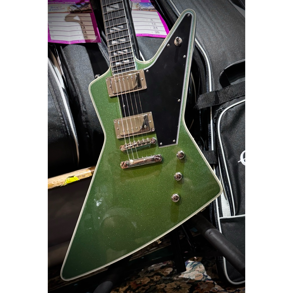 No stock need to pre order Epiphone Inspired by Gibson Futura Explorer Custom Electric Guitar - Dragonfly Shift | Shopee Malaysia