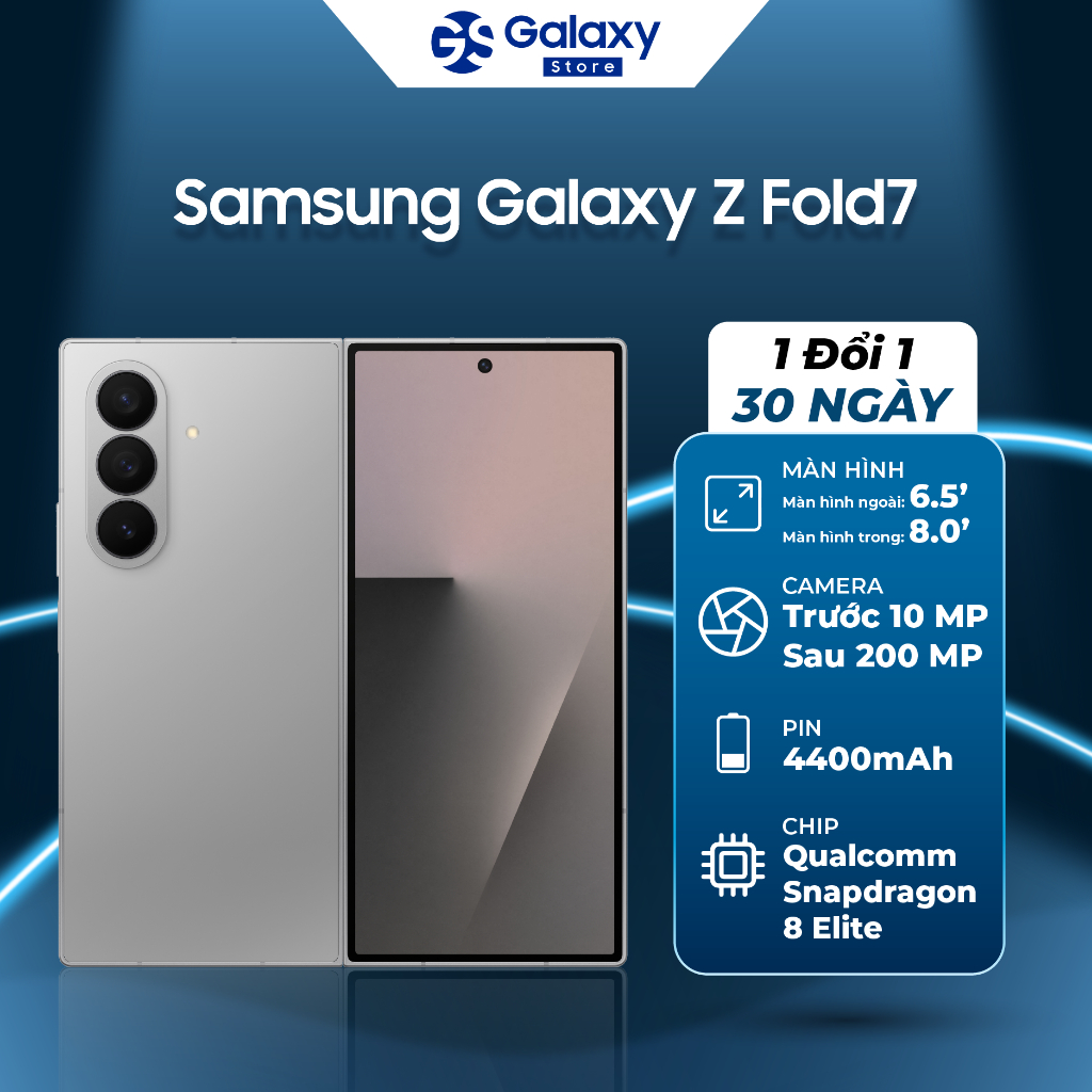 Điện thoại Samsung Galaxy Z Fold 7 (5G) 12GB 256GB Chính Hãng | Shopee Việt Nam