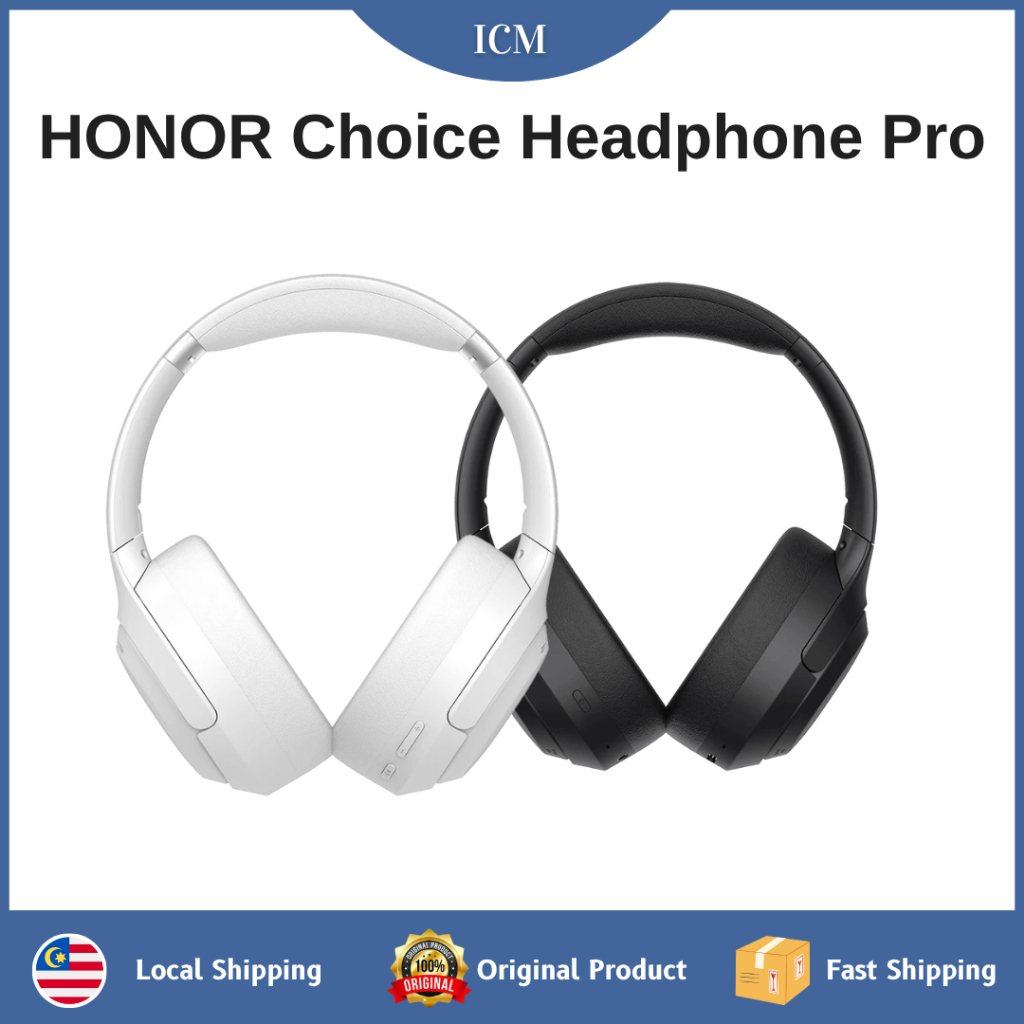 HONOR CHOICE Headphones Pro l Active Noise Cancellation l High Resolution Audio l 80 Hours Battery Life