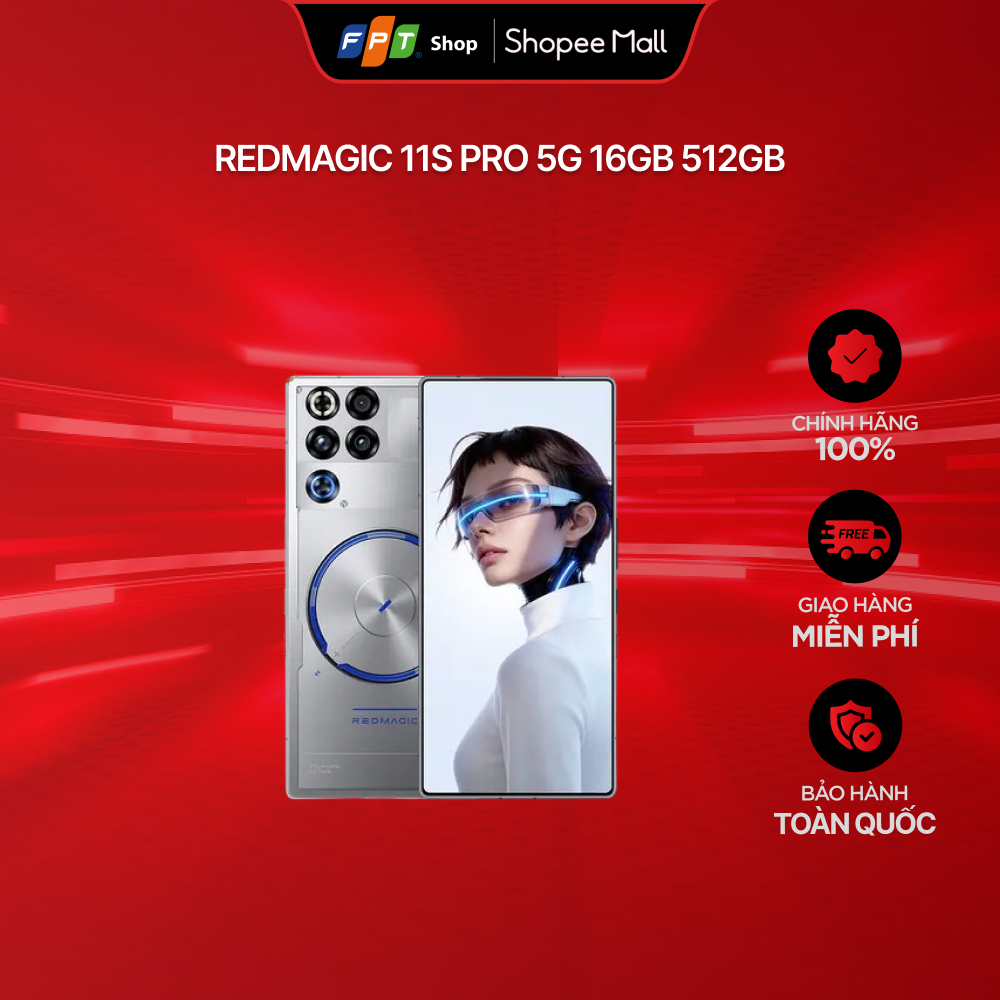Điện thoại REDMAGIC 11S Pro 5G 16GB 512GB | Shopee Việt Nam