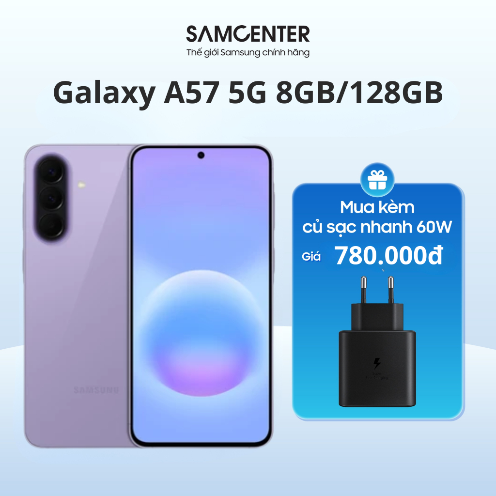 Samsung Galaxy A57 5G 8GB/128GB Chính Hãng | Shopee Việt Nam