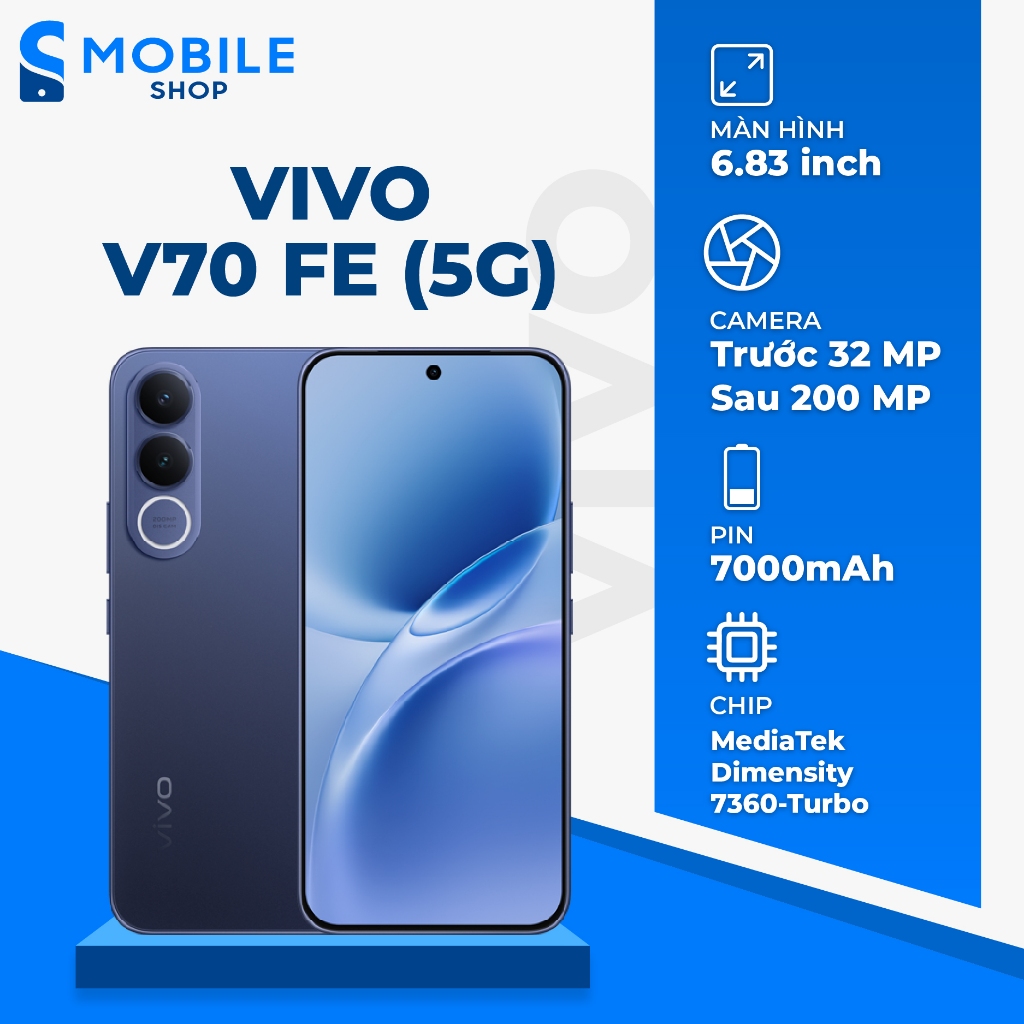 Điện thoại Vivo V70 FE Chính Hãng | Shopee Việt Nam