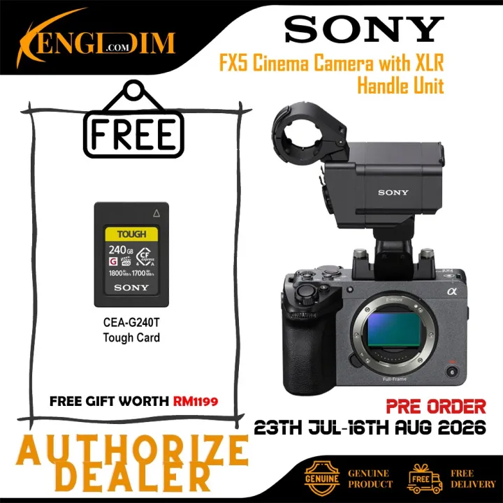 Sony FX5 Cinema Camera (Sony Malaysia Warranty) | Lazada Malaysia