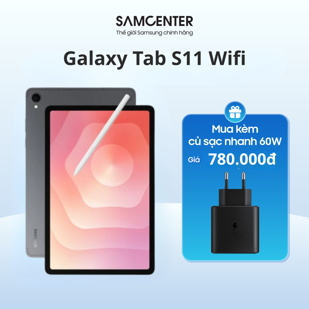 Samsung Galaxy Tab S11 Wifi 12GB/128GB Chính Hãng | Shopee Việt Nam