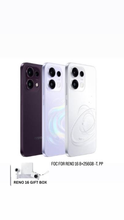 OPPO RENO 16 5G (8GB RAM+ 256GB ROM) (12GB RAM + 256GB ROM) | Lazada Malaysia