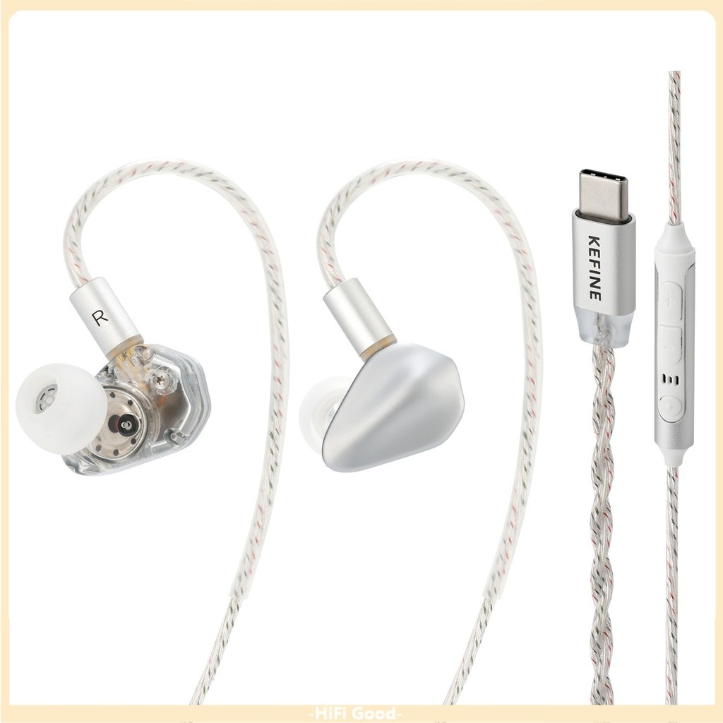 Tai nghe màn hình trong tai KEFINE Loric 10mm PU + Titan mới Cáp có thể tháo rời cho nhạc sĩ HiFi | Shopee Việt Nam